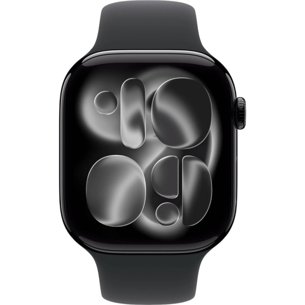 Смарт-часы Apple Watch Series 11 46mm черныйчерный резина 2
