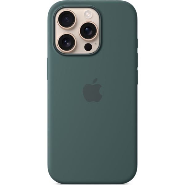 Чехол Apple для iPhone 16 Pro Silicone с MagSafe зеленый 1