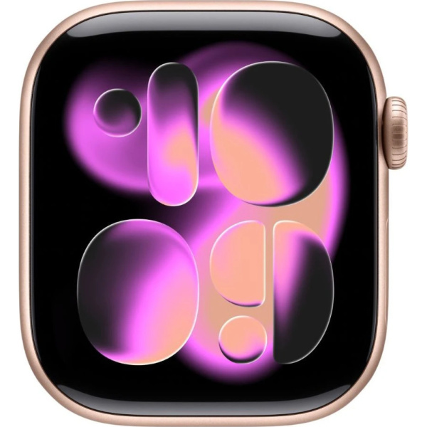 Смарт-часы Apple Watch Series 11 42mm золотистыйбежевый 42 резина 2